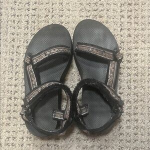 Teva Black and Brown Women's Sandals